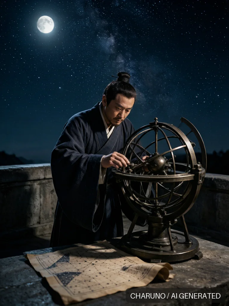 科圣张衡 · 图库，第 5 张生成图片