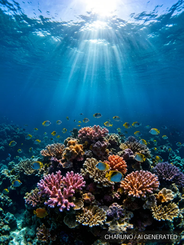 海底珊瑚礁 · 图库，第 8 张生成图片