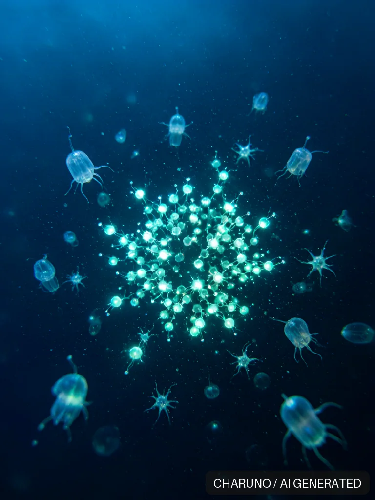 微观微生物世界 · 场景视觉，第 6 张生成图片