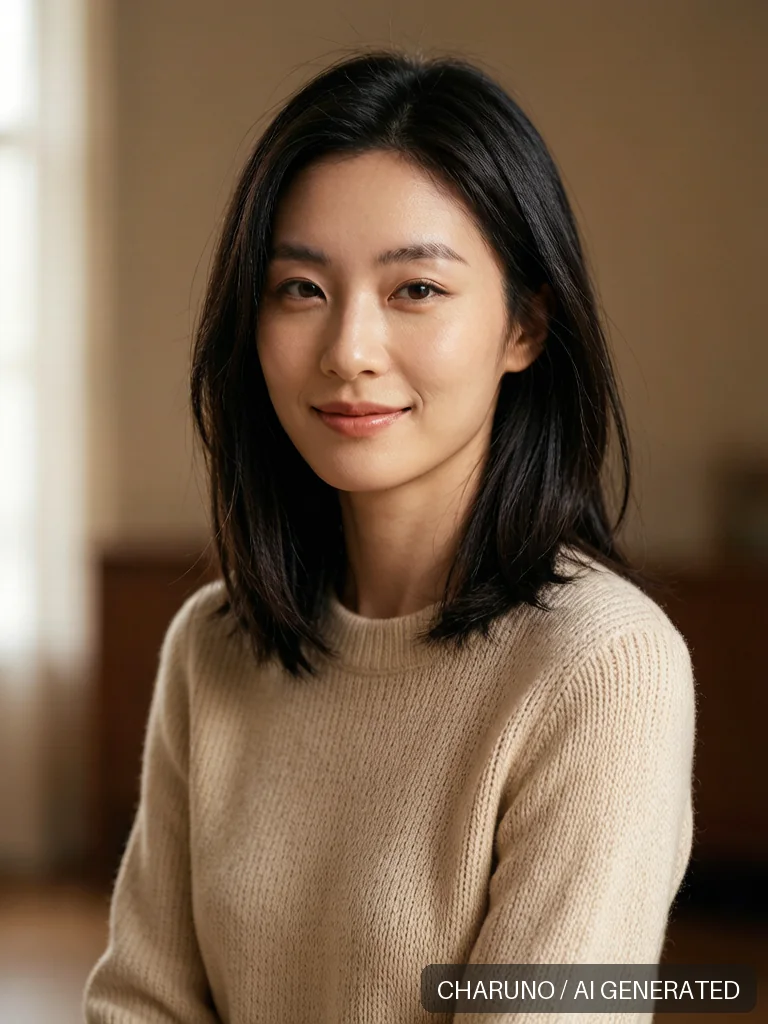 时尚写真 · 中国女性模特，第 6 张生成图片