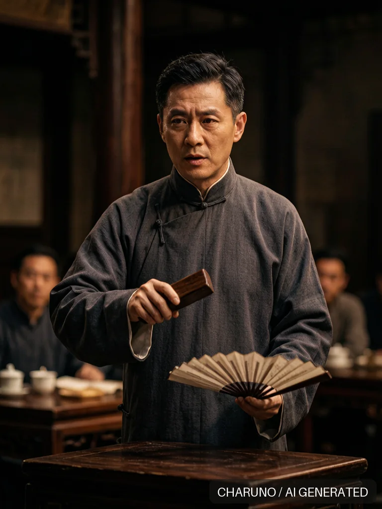 评书先生 · 图库，第 5 张生成图片