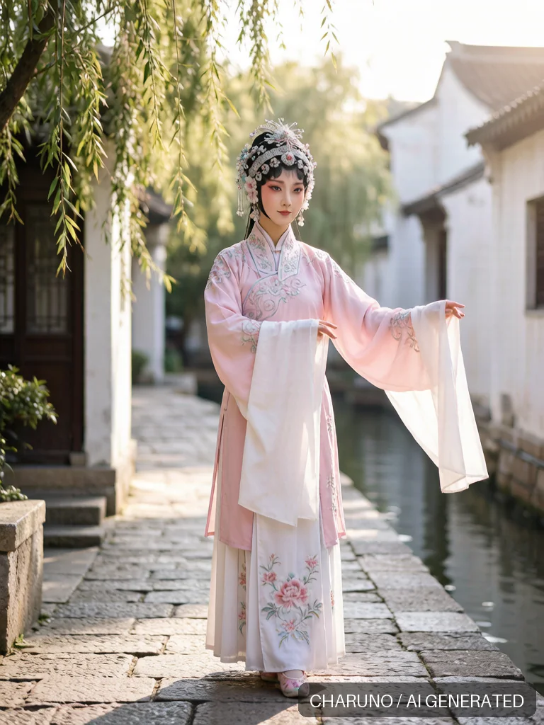 越剧花旦 · 图库，第 8 张生成图片