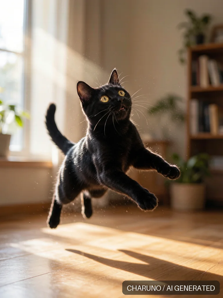 猫咪陪伴短剧 · 虚构猫咪角色,第 8 张生成图片