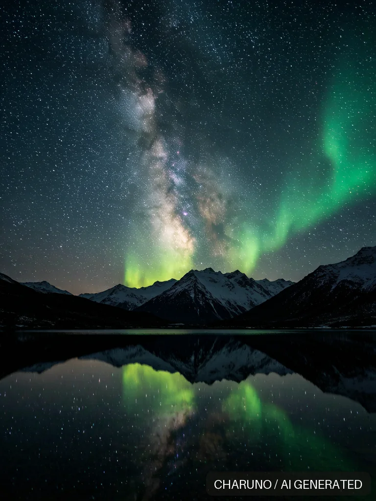 星空极光 · 图库，第 4 张生成图片