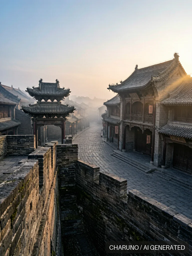 平遥古城 · 图库，第 7 张生成图片