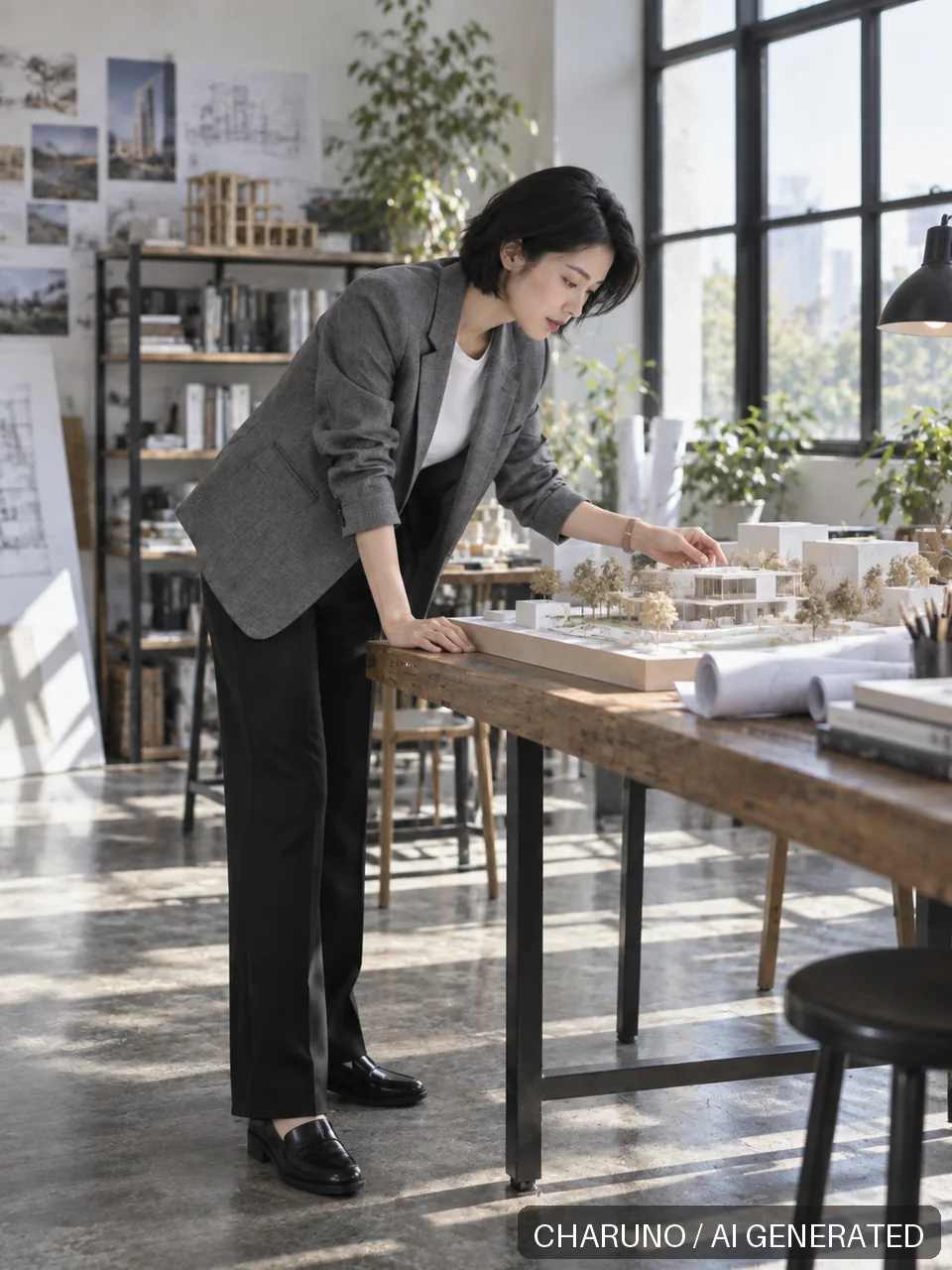 多彩日常·建筑师午后，第 7 张生成图片