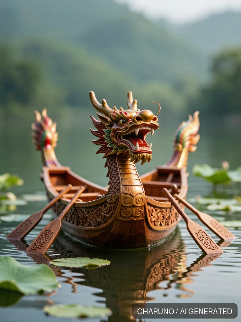 划龙舟 · 图库，第 5 张生成图片
