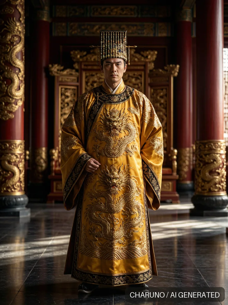帝王龙袍 · 图库，第 8 张生成图片