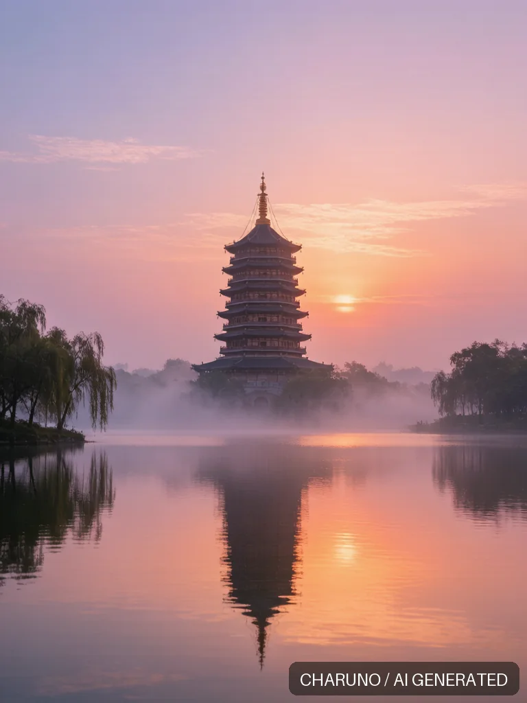 雷峰塔 · 图库，第 7 张生成图片