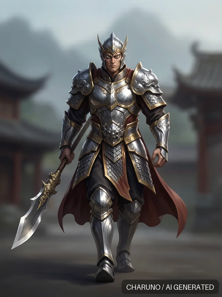 三眼神将 · 图库，第 4 张生成图片