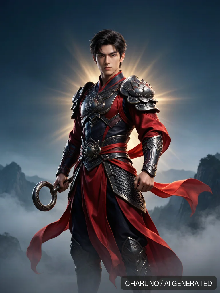 莲花童子 · 图库,第 8 张生成图片