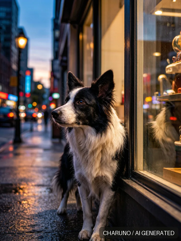 机敏工作犬 · 图库，第 7 张生成图片