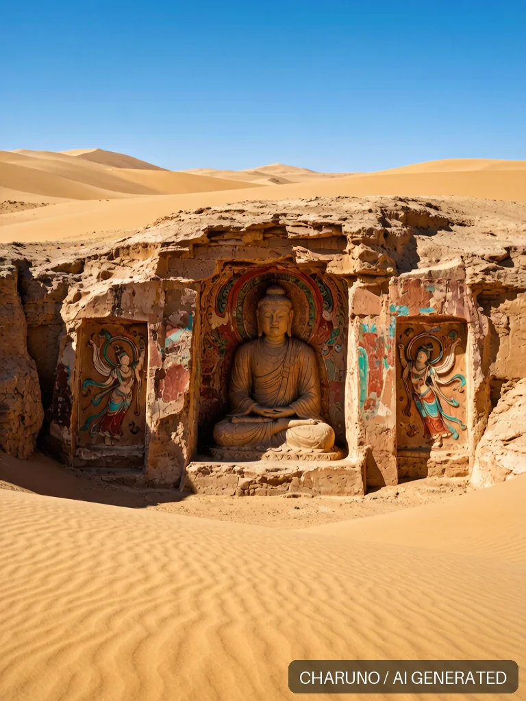 敦煌莫高窟 · 图库，第 5 张生成图片