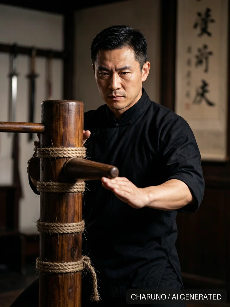 咏春拳师 · 图库,第 7 张生成图片
