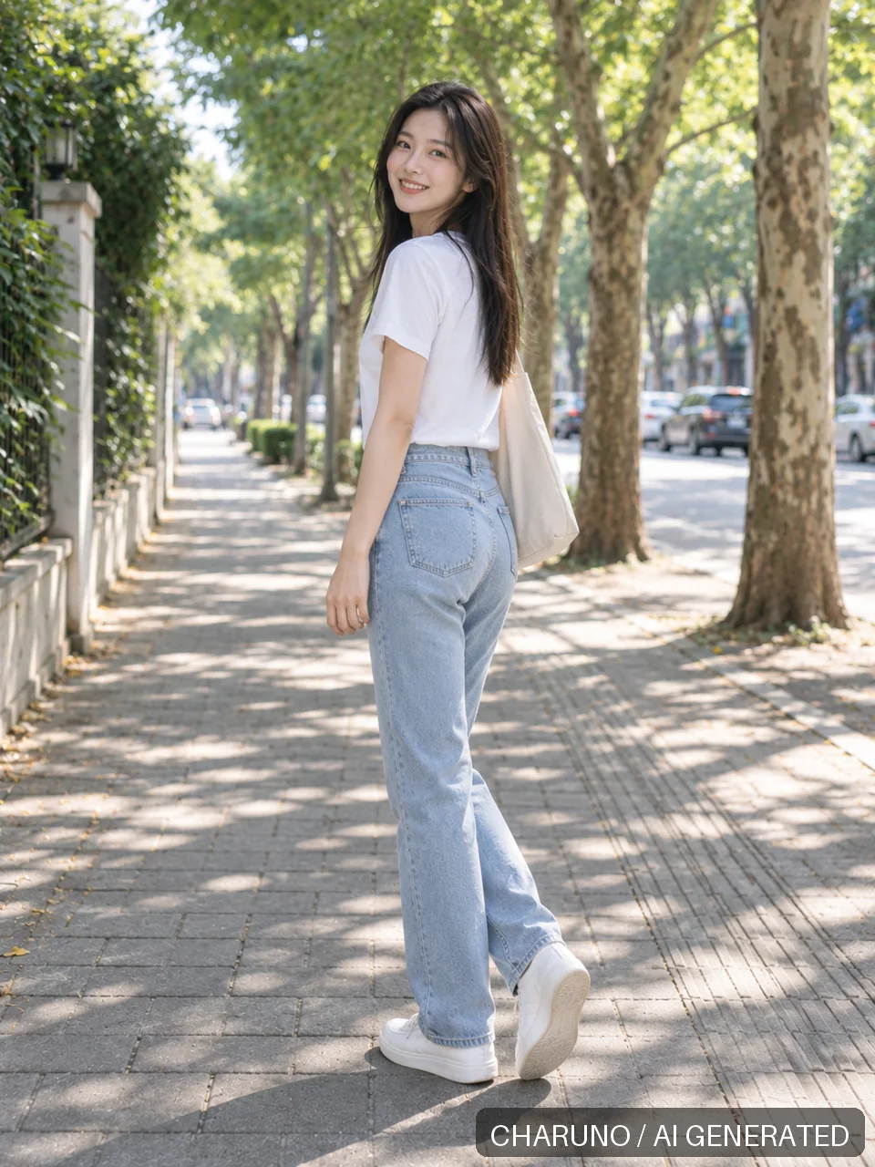 青春靓丽·阳光街头，第 3 张生成图片