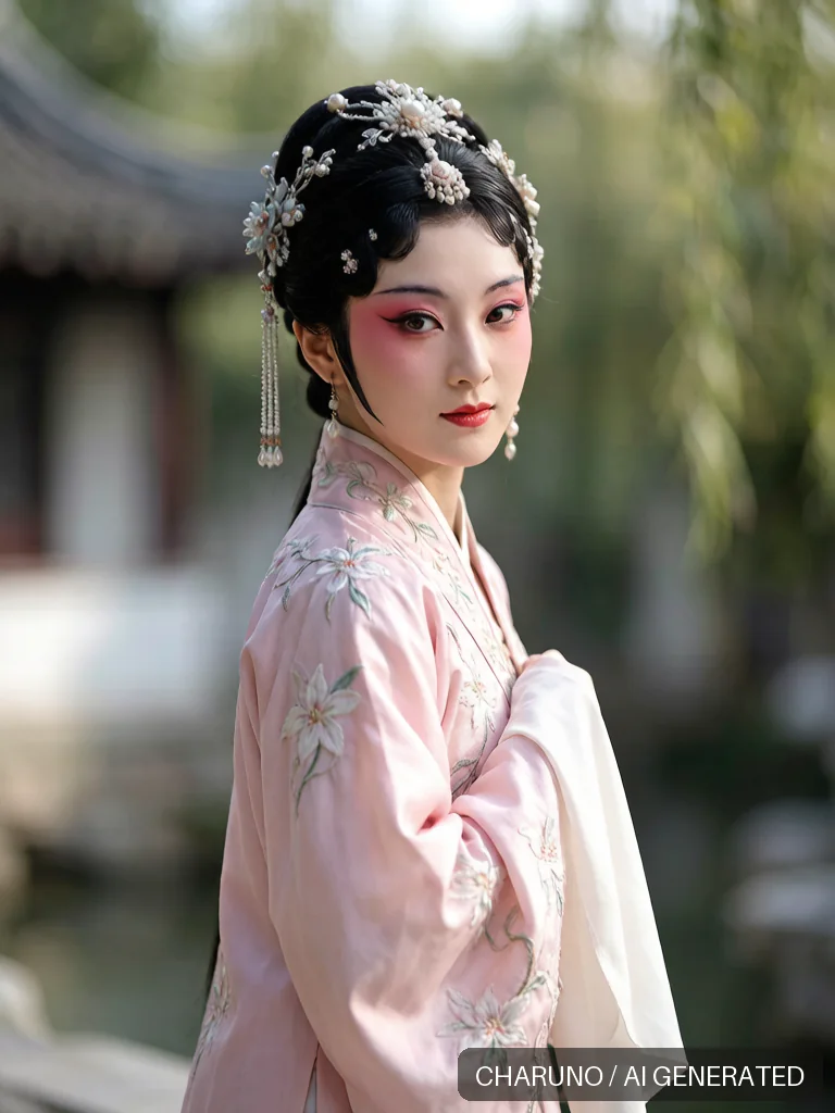 越剧花旦 · 图库，第 7 张生成图片