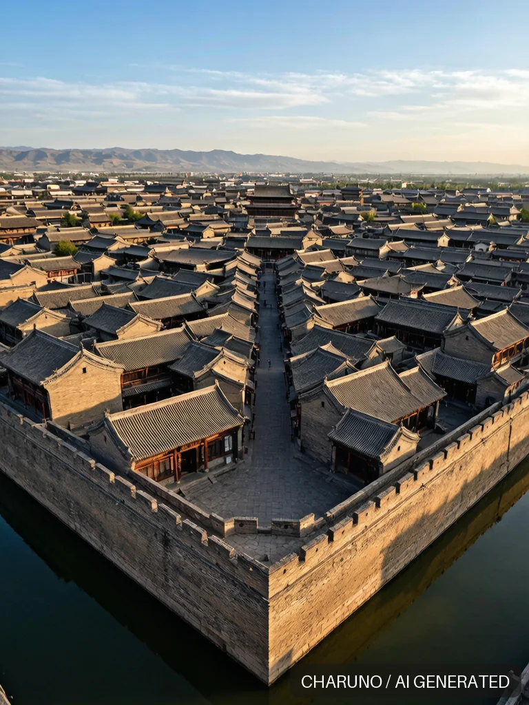 平遥古城 · 图库，第 3 张生成图片