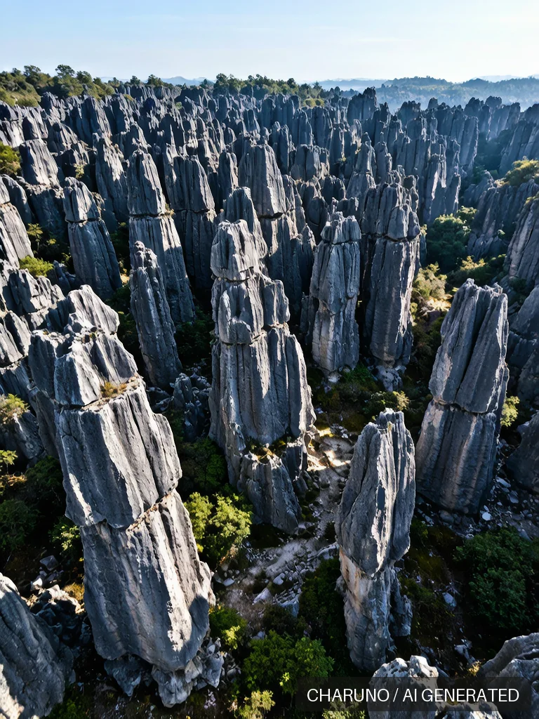 石林奇观 · 图库,第 3 张生成图片