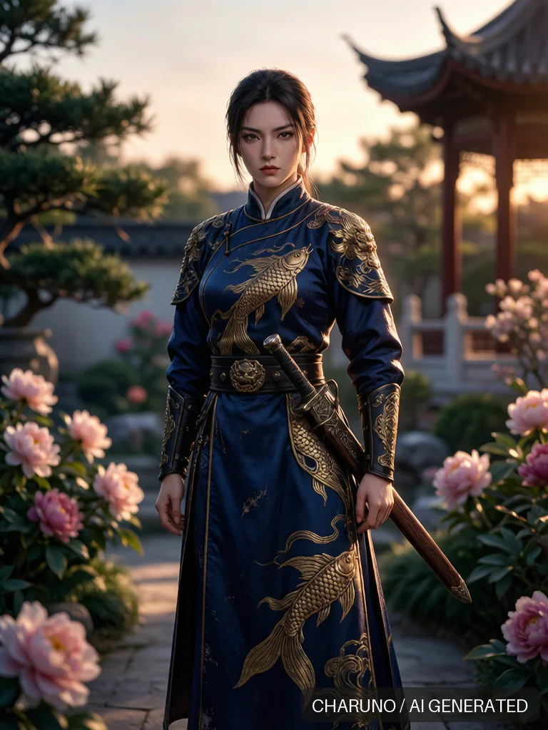 女锦衣卫官 · 图库，第 8 张生成图片