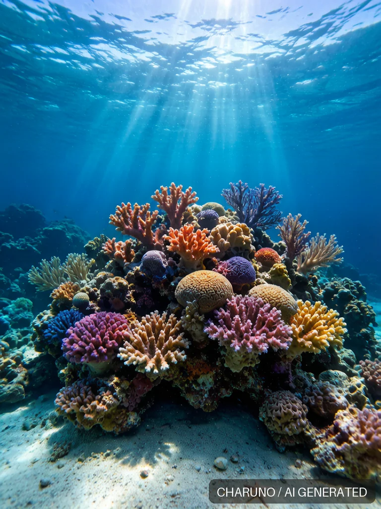海底珊瑚礁 · 图库，第 5 张生成图片
