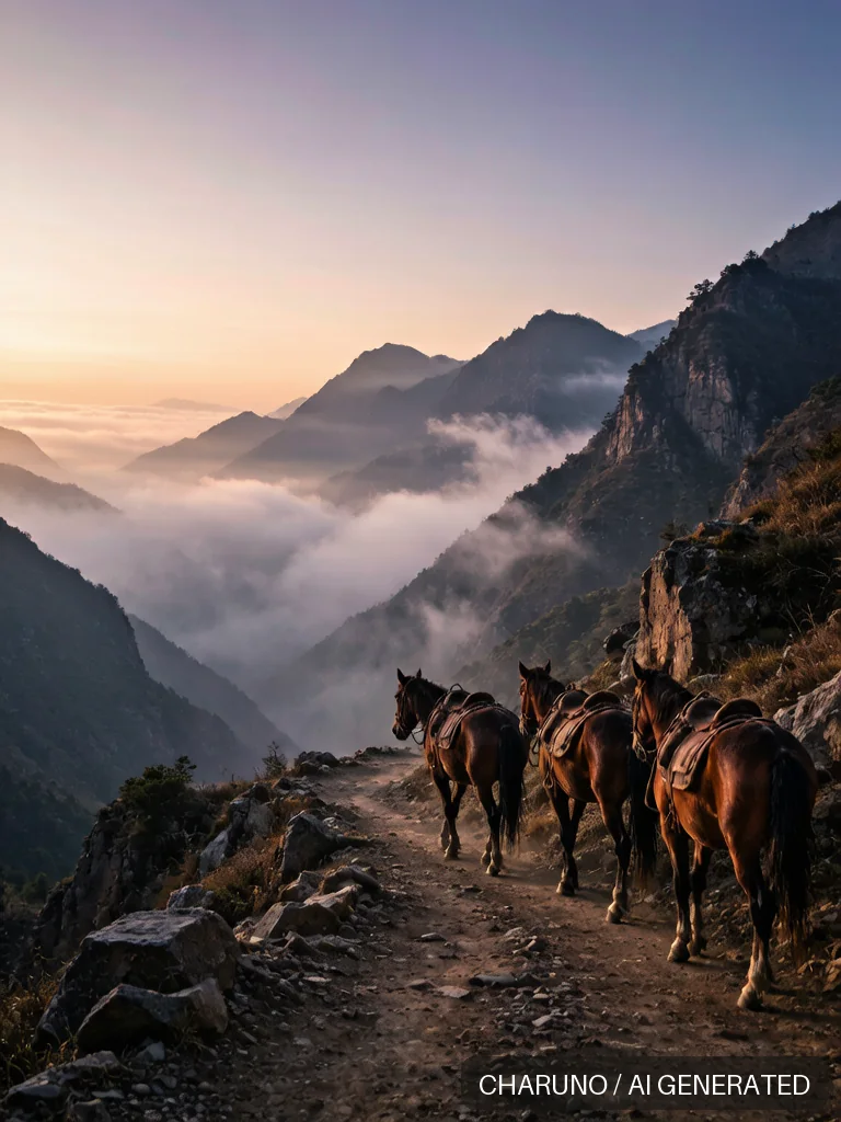 茶马古道 · 图库，第 6 张生成图片