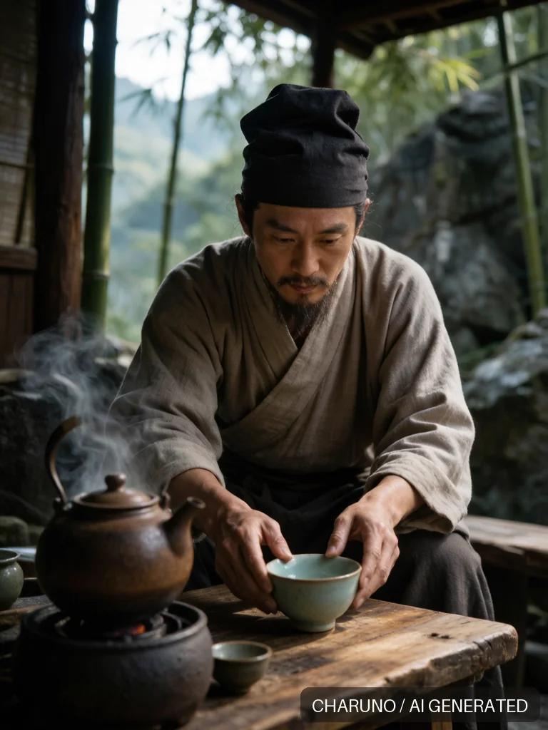 茶圣陆羽 · 图库，第 5 张生成图片