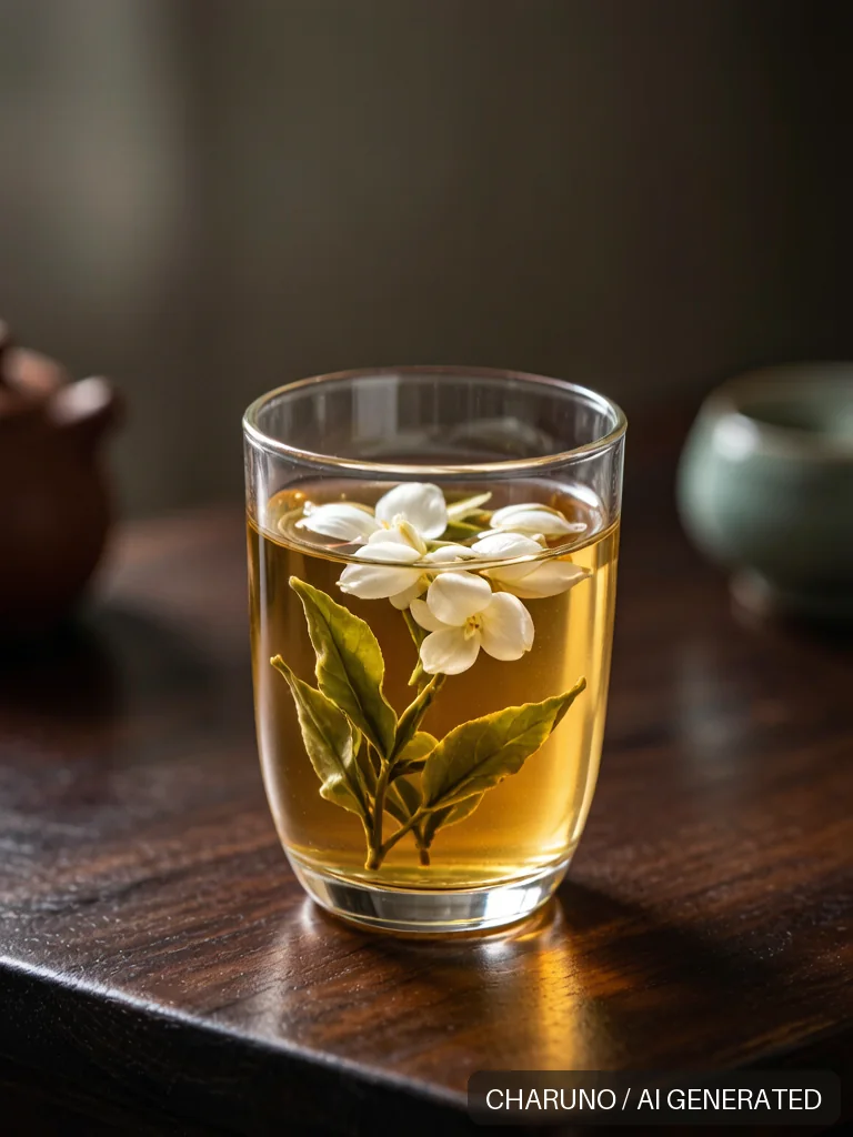 茉莉花茶 · 图库,第 3 张生成图片