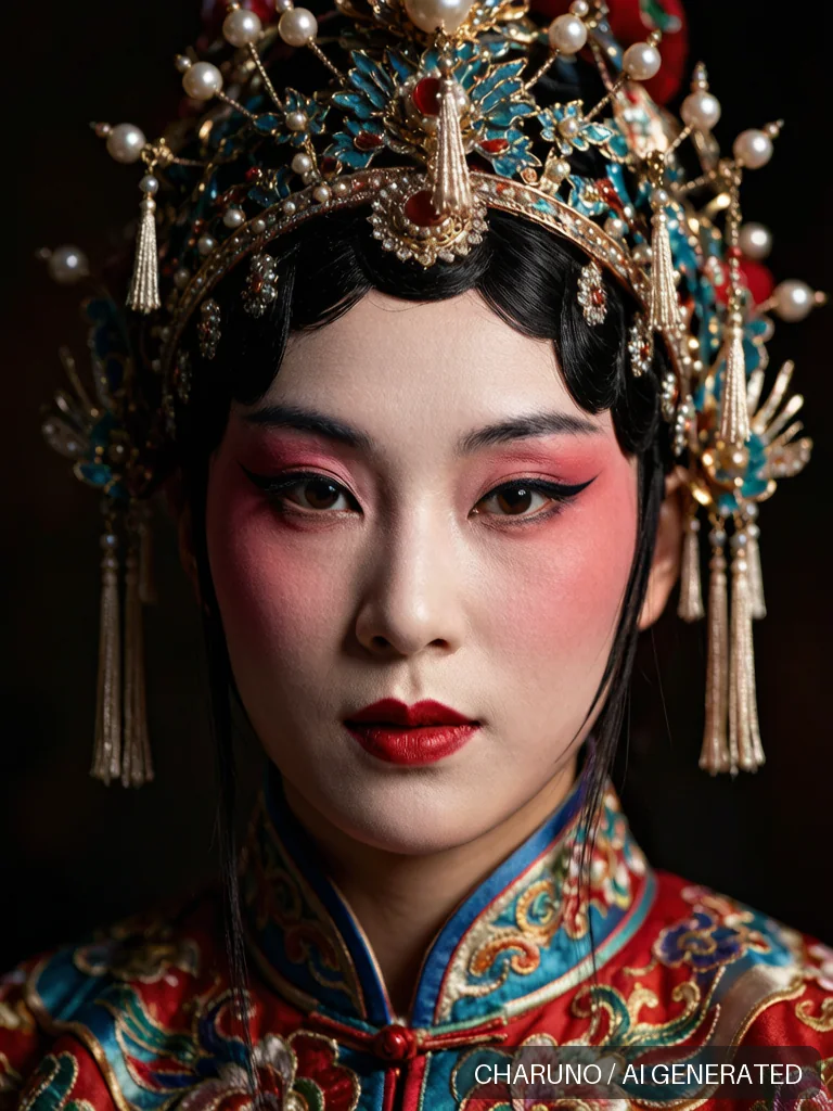 粤剧演员 · 图库,第 5 张生成图片