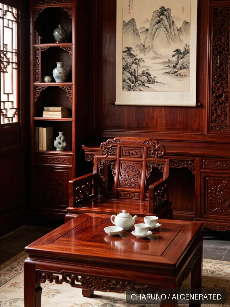 红木家具 · 图库,第 4 张生成图片