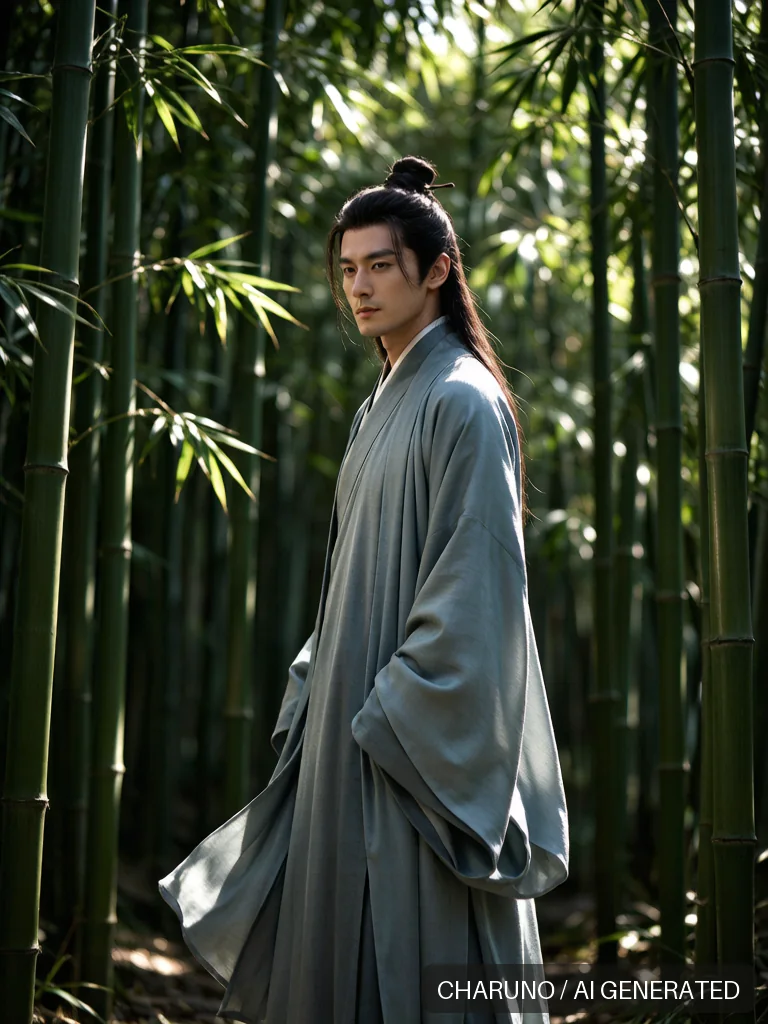 魏晋名士 · 图库,第 6 张生成图片