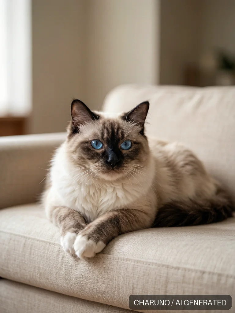 猫咪陪伴短剧 · 虚构猫咪角色,第 4 张生成图片