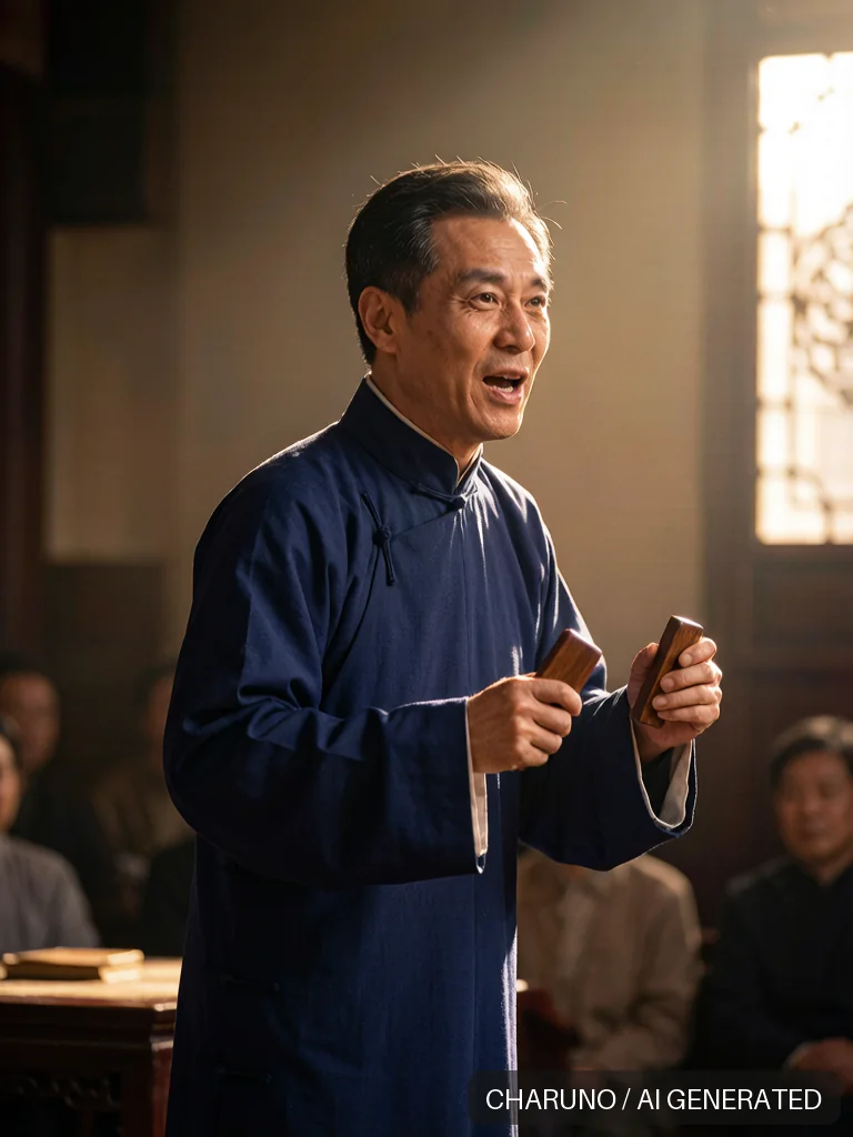评书先生 · 图库，第 6 张生成图片