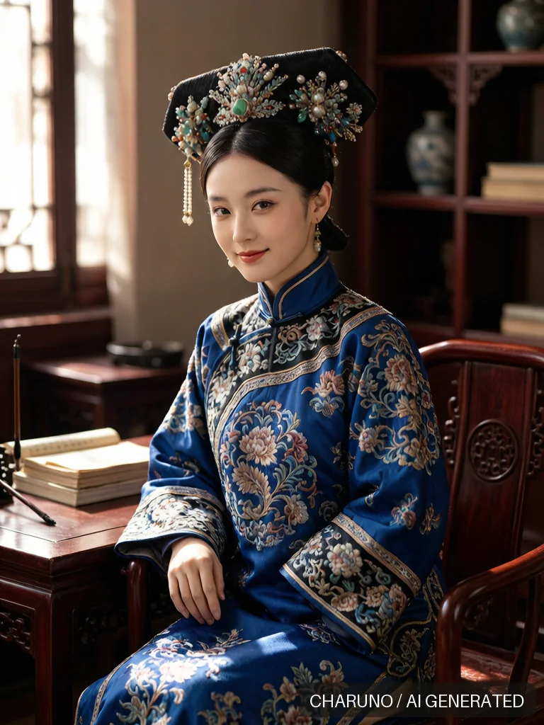 清代格格 · 图库，第 3 张生成图片