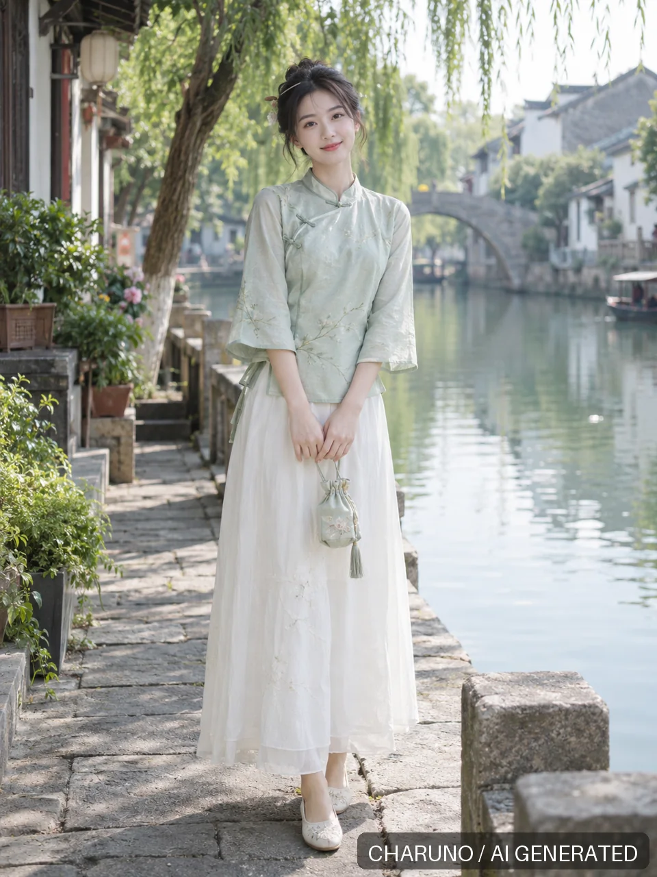 青春靓丽·江南水岸，第 1 张生成图片