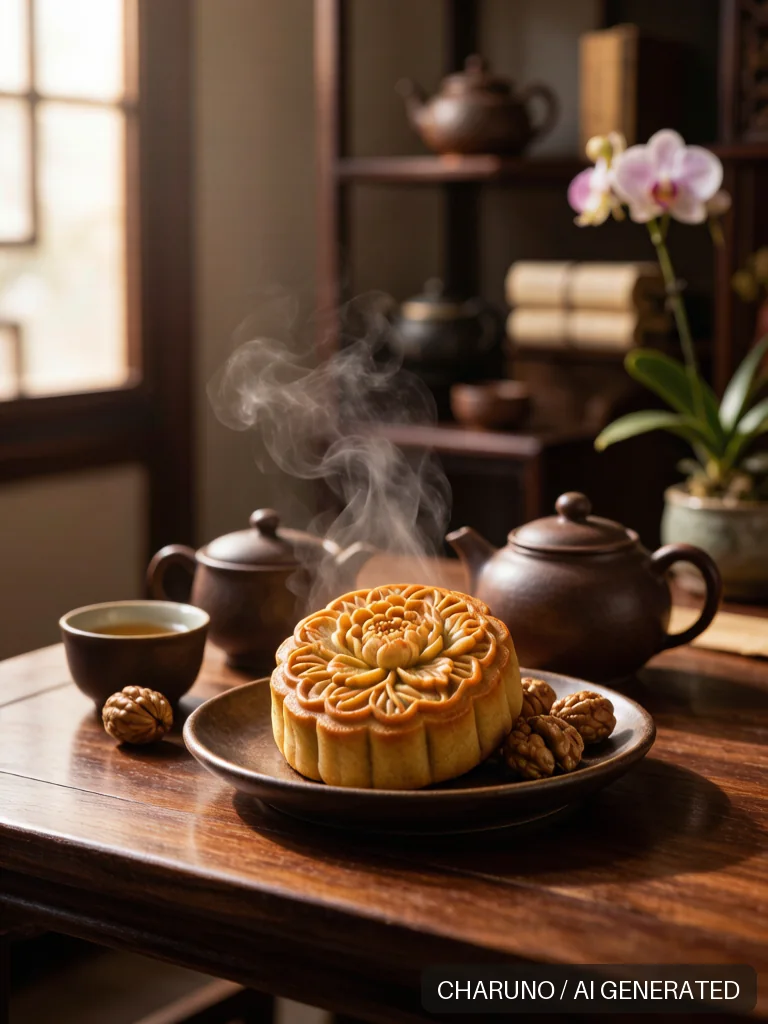美食月饼 · 图库，第 6 张生成图片