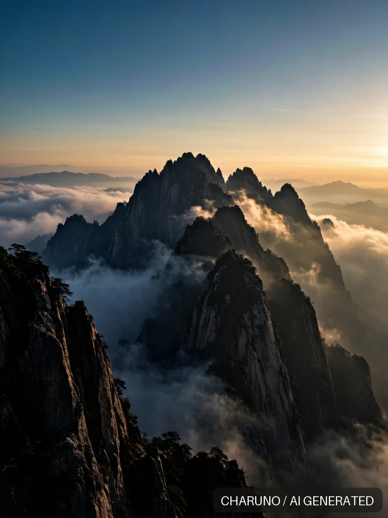 华山险峰 · 图库，第 4 张生成图片