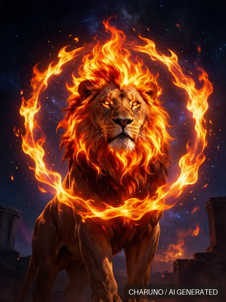 狮子奇幻传说 · 图库，第 3 张生成图片