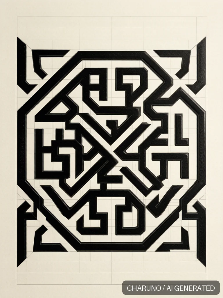 回纹图案 · 图库，第 5 张生成图片