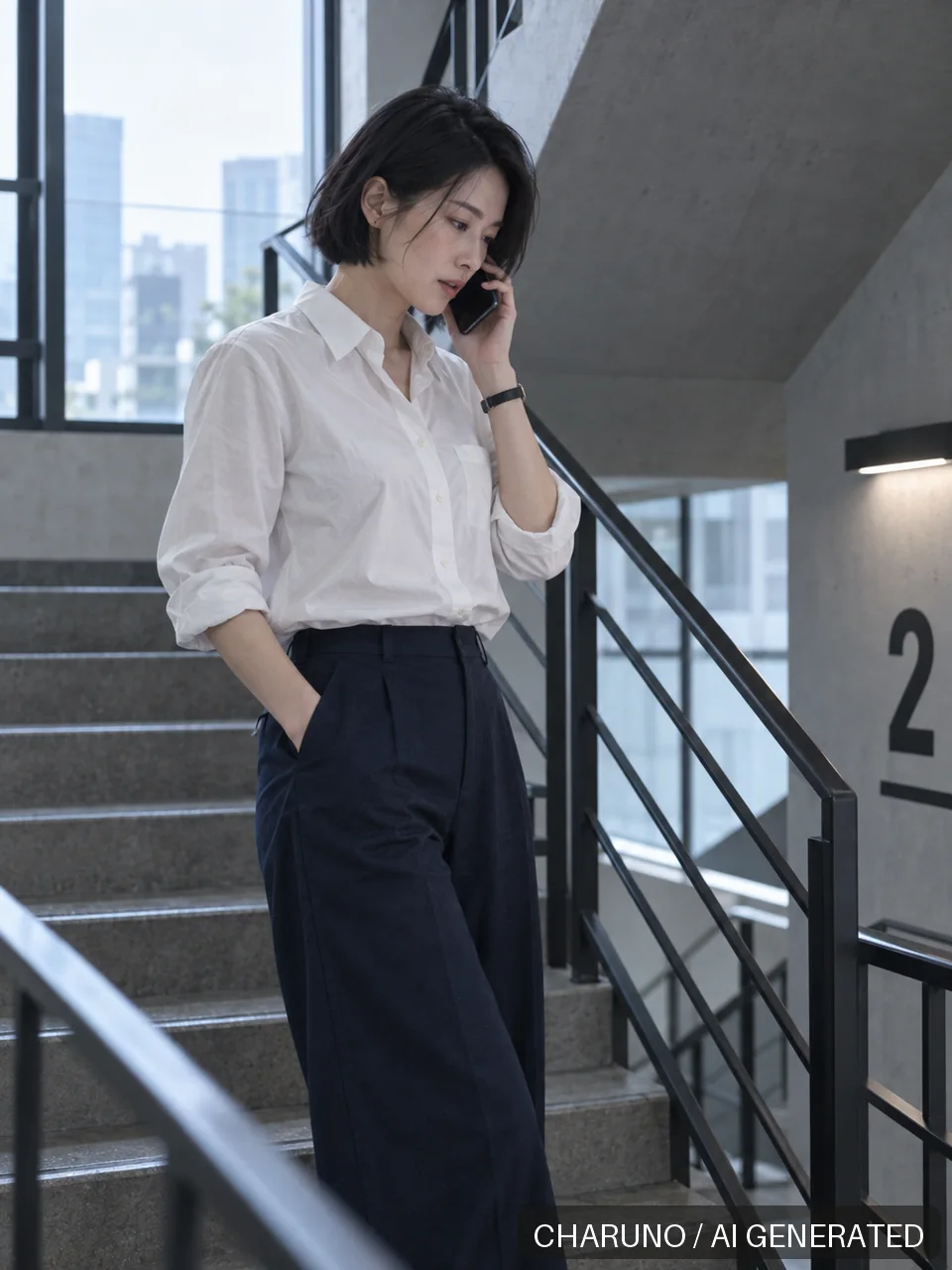 多场景新写真·新闻编辑的一天，第 4 张生成图片