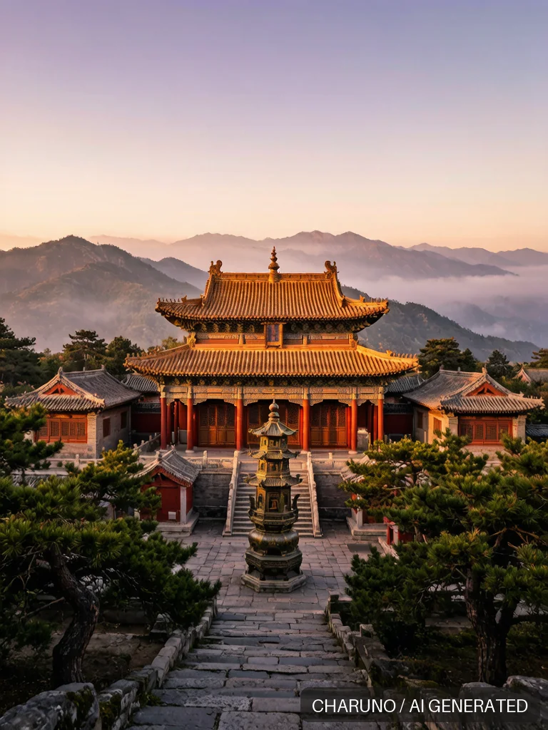 五台山 · 图库,第 6 张生成图片
