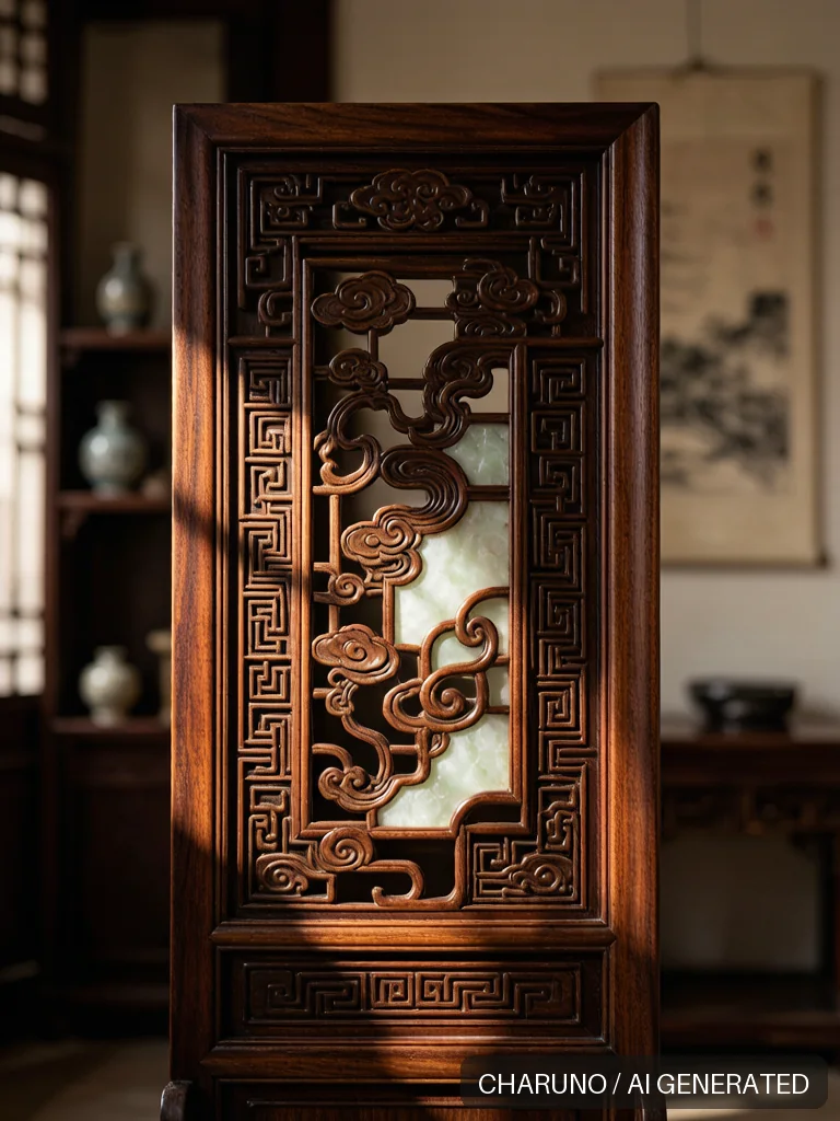 古典屏风 · 图库，第 6 张生成图片