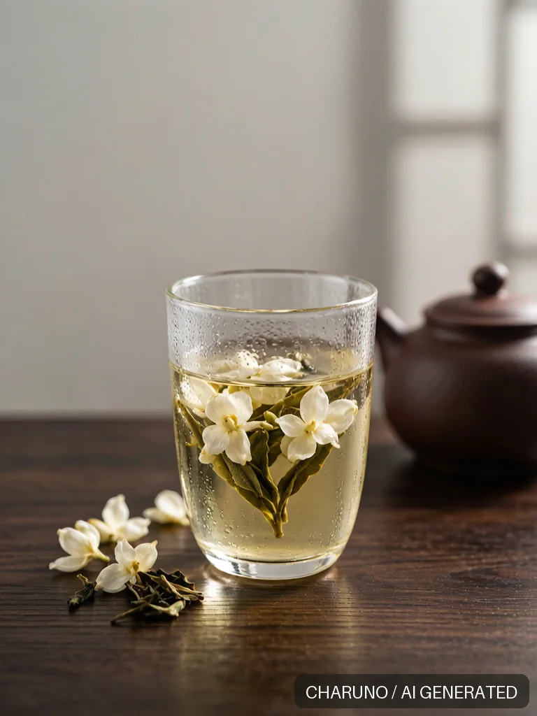 茉莉花茶 · 图库,第 8 张生成图片