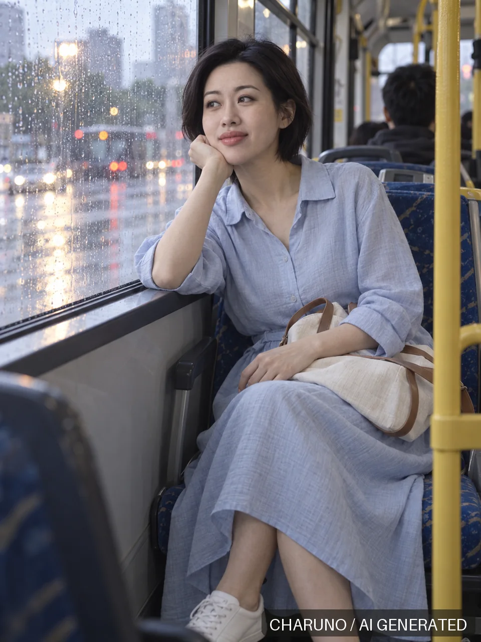 林静·八种穿搭生活写真·动作修正版，第 8 张生成图片