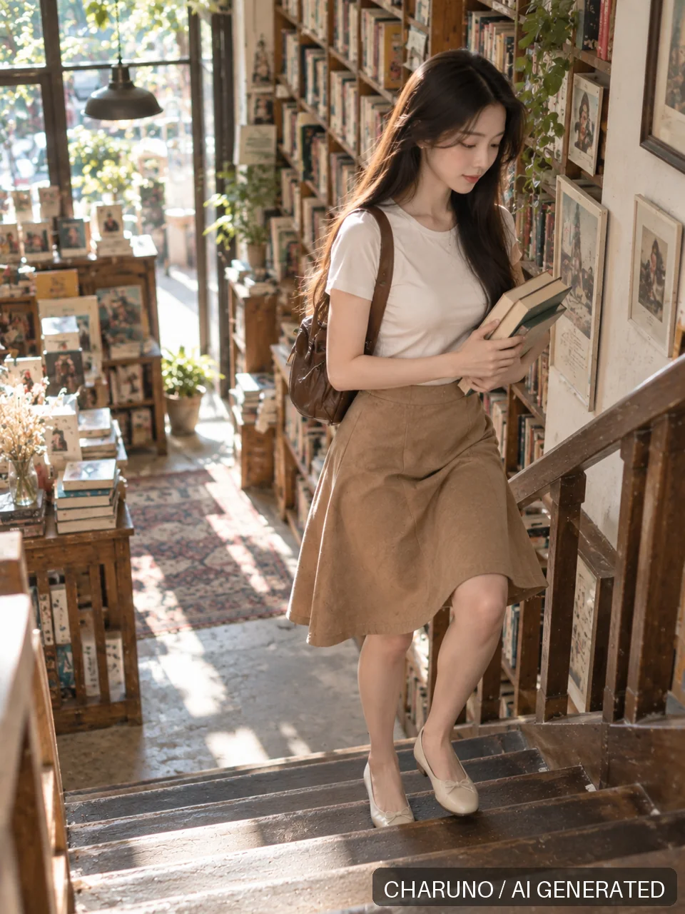 生活魅力·书店小憩，第 3 张生成图片