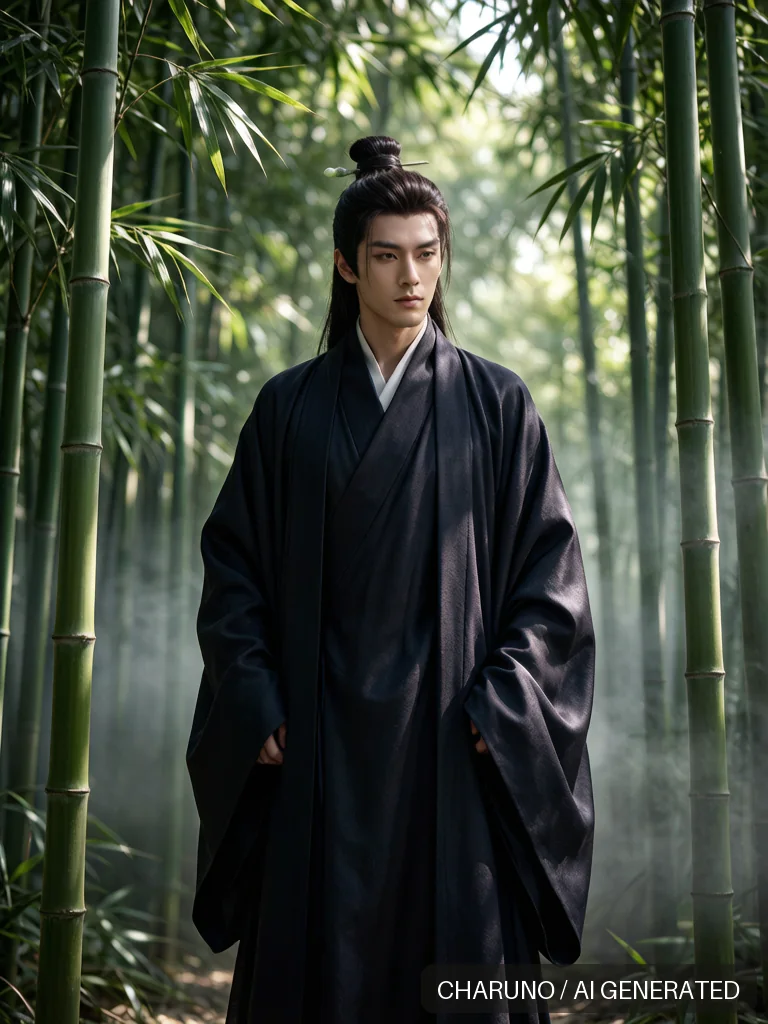 魏晋名士 · 图库,第 8 张生成图片