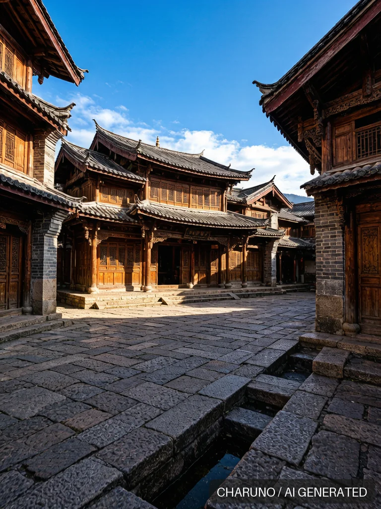 丽江古城 · 图库,第 8 张生成图片