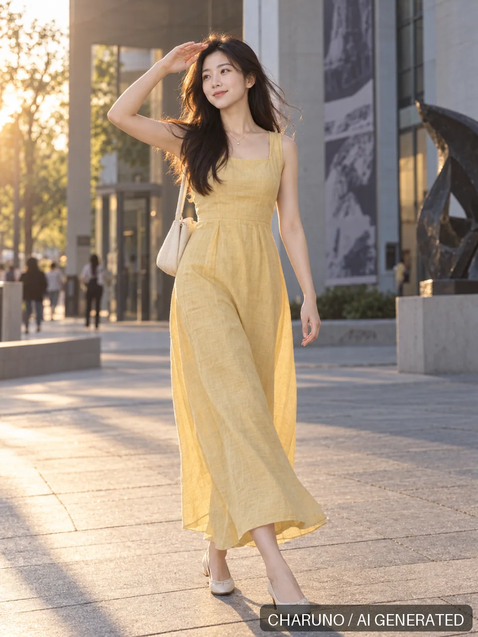 姚笙·动作参考八种生活写真，第 8 张生成图片