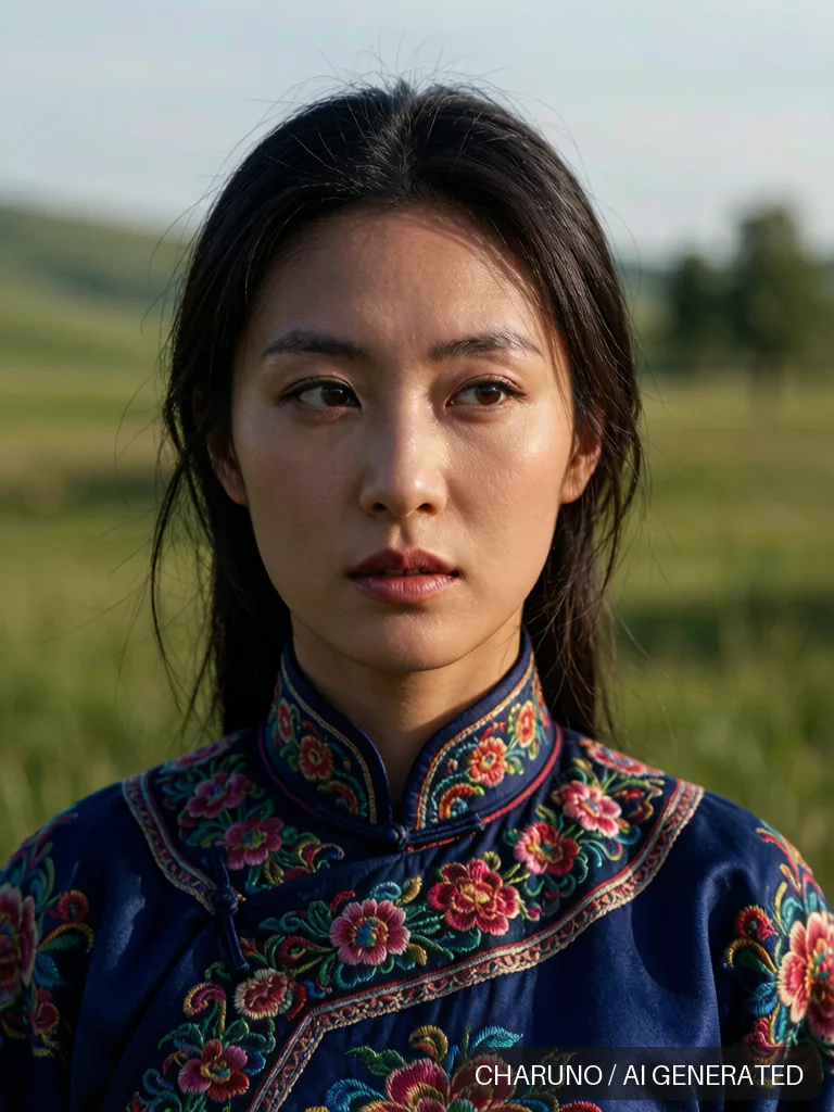 达斡尔族服饰 · 图库，第 5 张生成图片