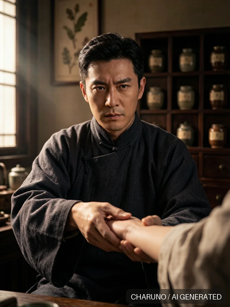 坐堂郎中 · 图库，第 5 张生成图片