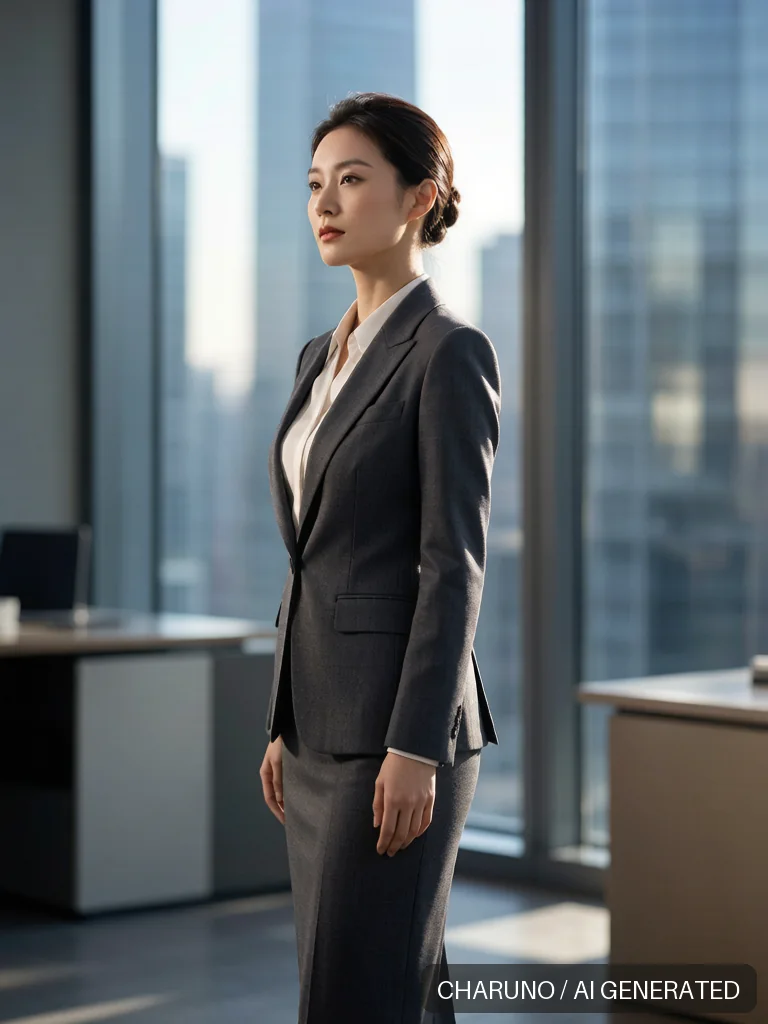 职场女性风采 · 图库，第 6 张生成图片